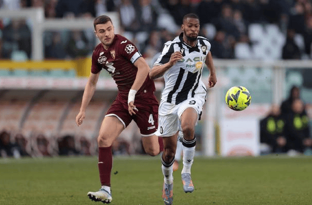 德信体育-都灵客场大胜乌迪内斯，稳固中游积分