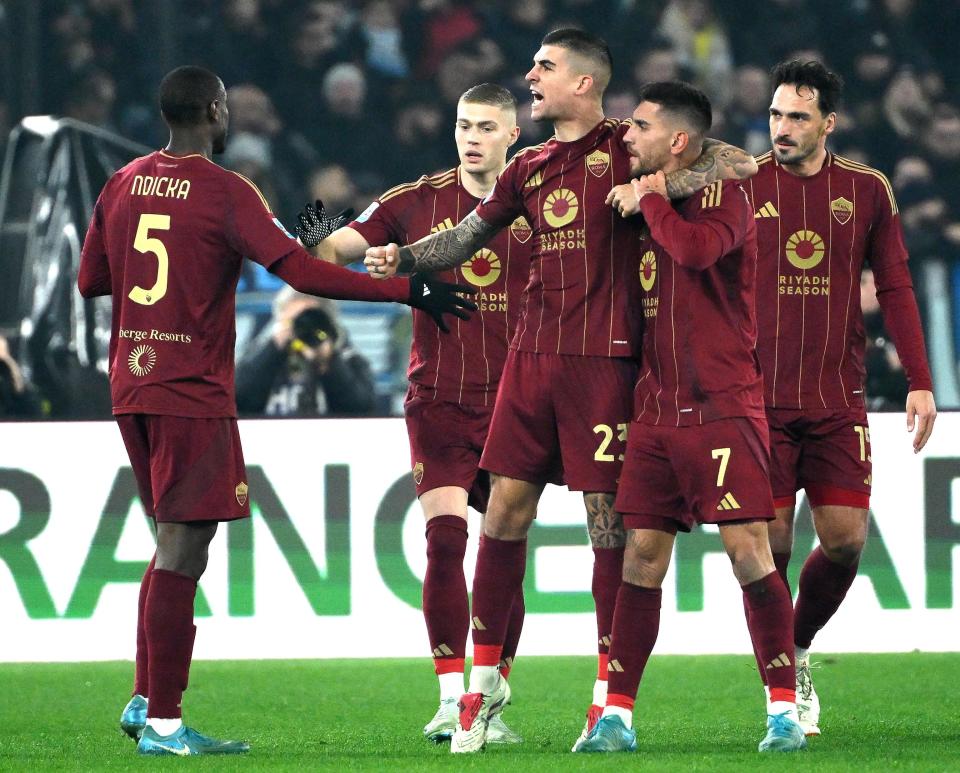 罗马德比：拉齐奥客场击败罗马