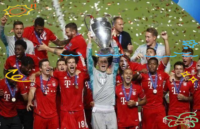 阵容齐整的拜仁慕尼黑，备战欧洲豪门对决