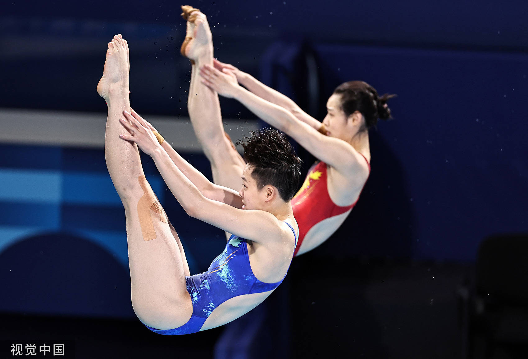 中国跳水选手积极备战,争取好成绩 中国跳水选手积极备战,争取好成绩